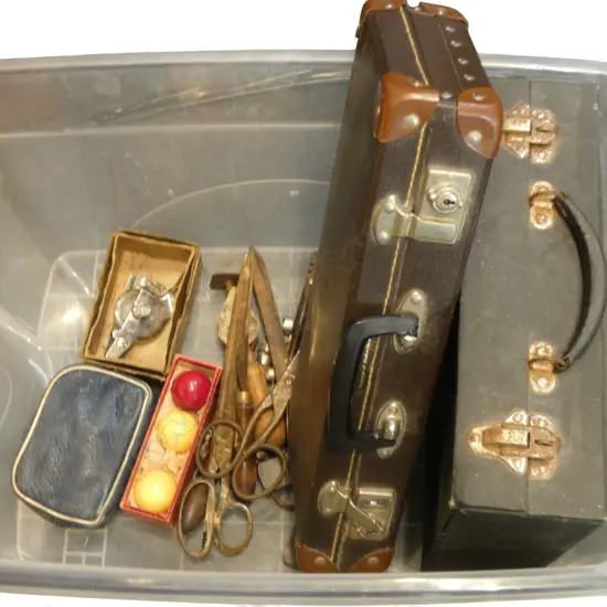 ASST. COLLECTABLS; RECORDS, SHEARS, etc