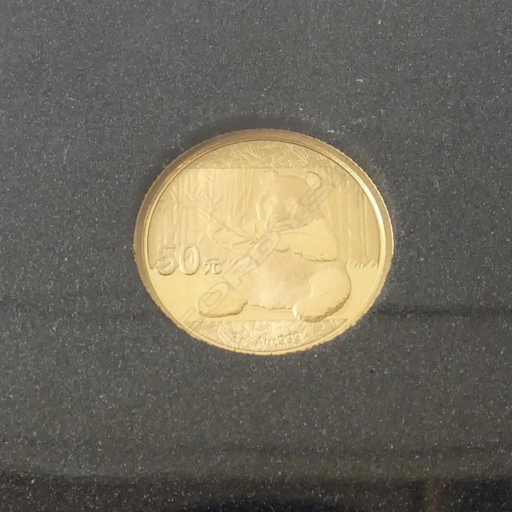 2017 CHINESE GOLD PANDA COIN, .999 fine gold, 3gm Image 1++