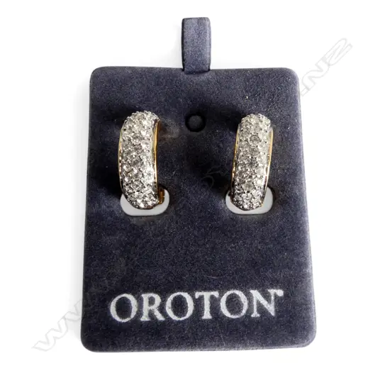 PR OROTON GOLD PLATED EARRINGS