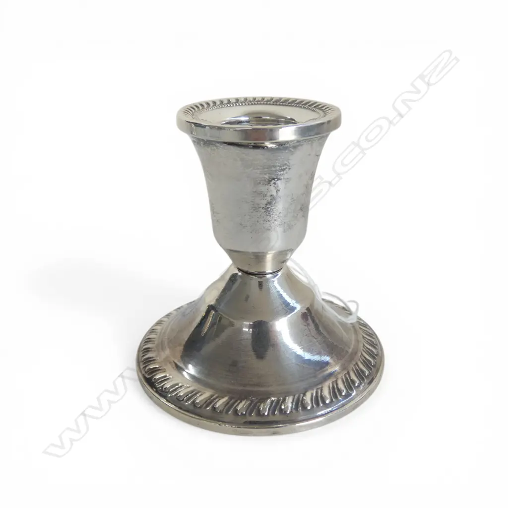 STG SILVER DUCHIN CREATION STERLING WEIGHTED CANDLESTICK 117gms Image 1++