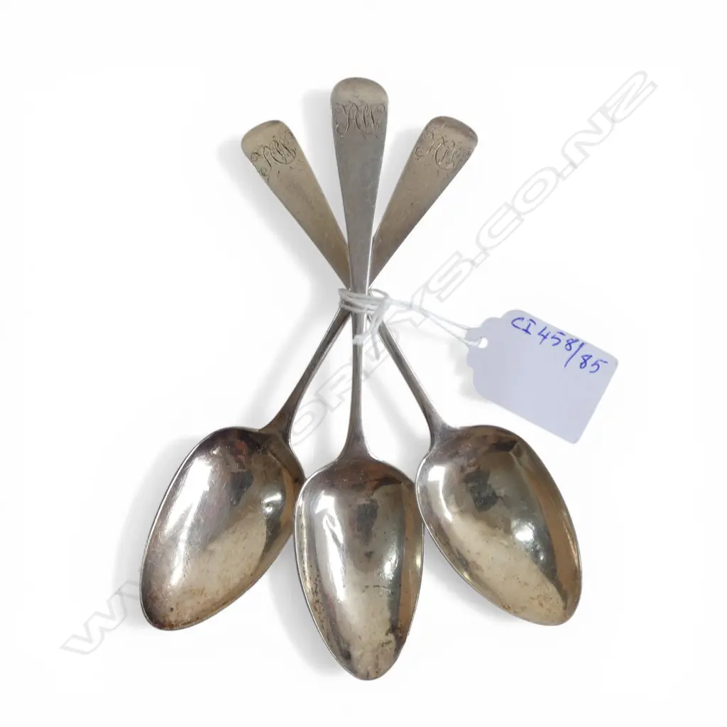 3 S/SILVER TEASPOONS 54GMS Image 1++