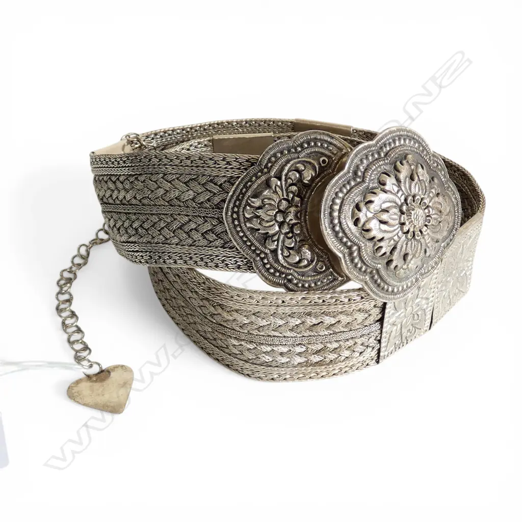 SILVER BELT TESTING AS 94% SILVER L.810mm 541gms Image 1++