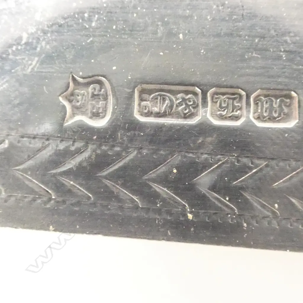 12 PCE IVORY HANDLED FISH SET + EP CRUMB TRAY Image 1++