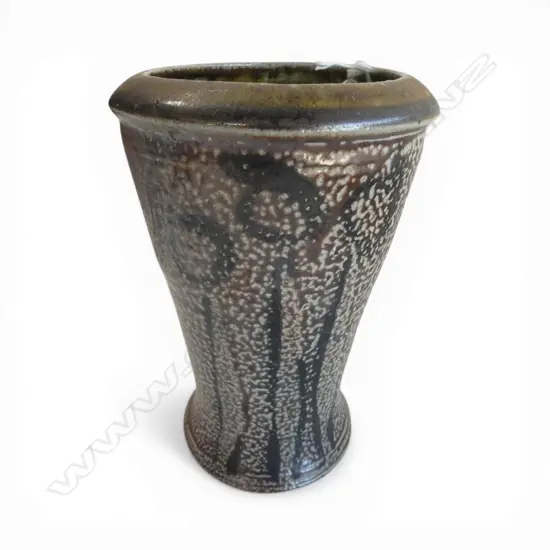 SALT GLAZE VASE by 'BIRCH' H.160mm