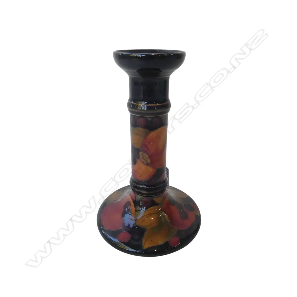MOORCROFT POMEGRANATE CANDLESTICK H.160mm  Image 1++