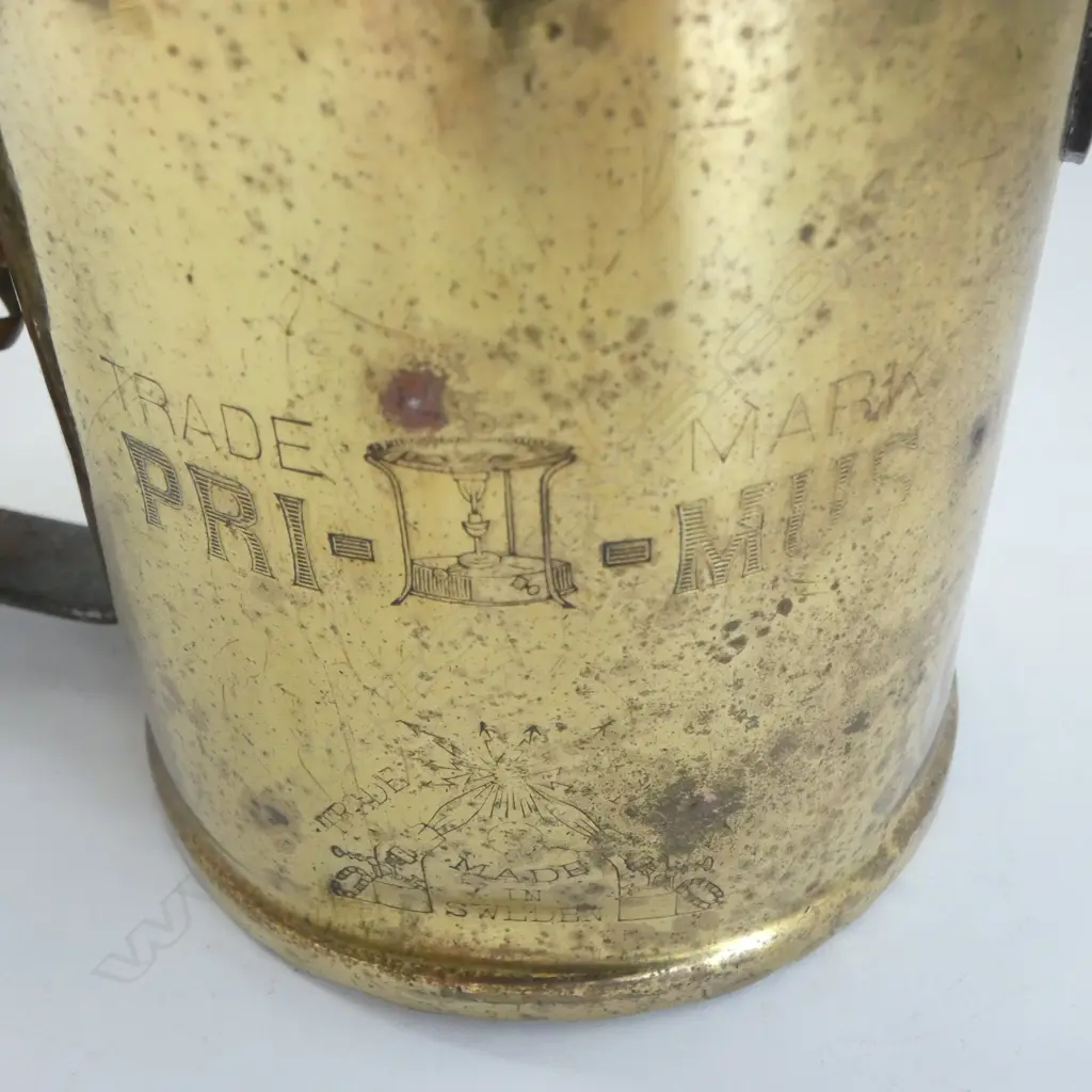 VINTAGE BRASS BLOWTORCH H.190mm Image 1++