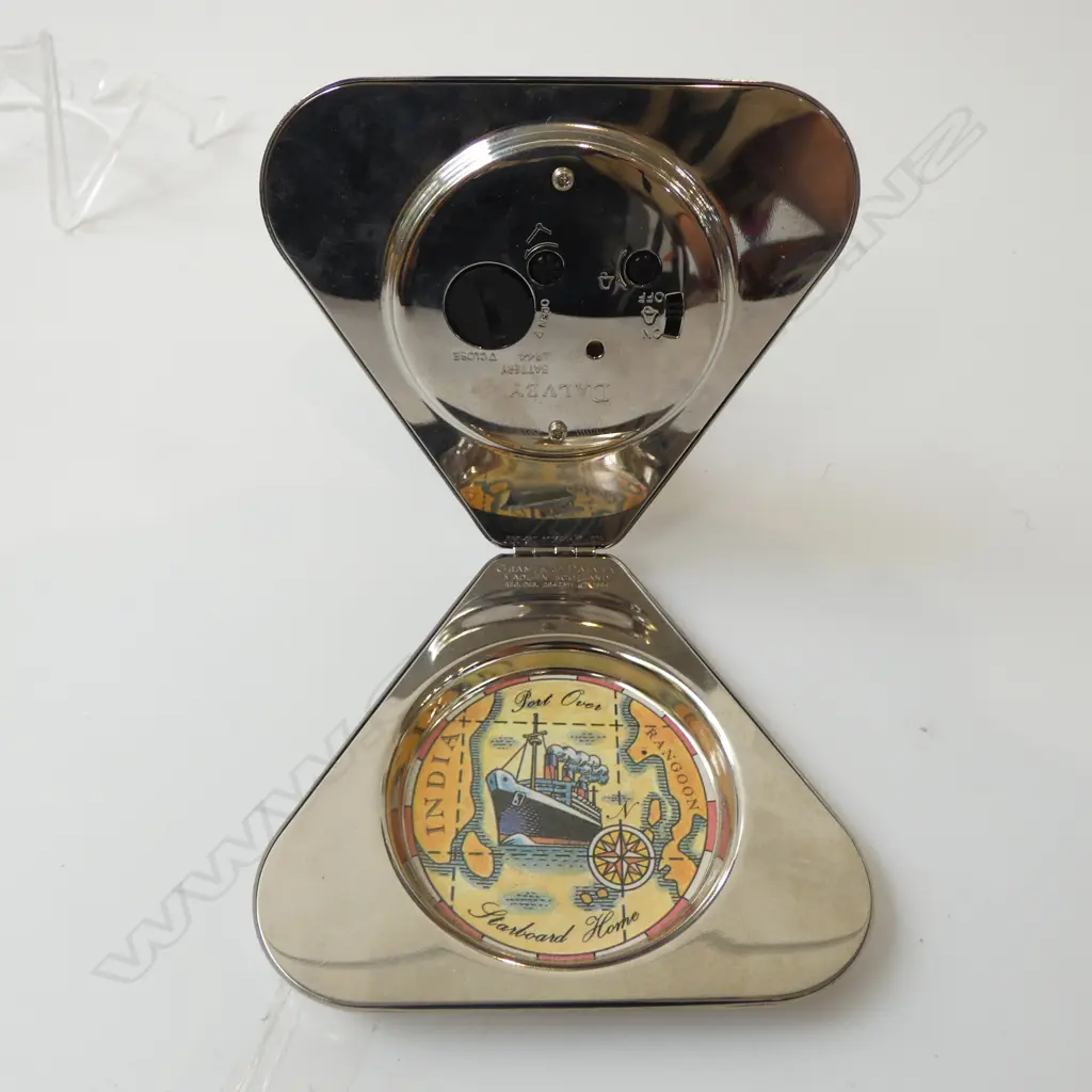 'THE DALVY CABIN CLOCK' 85x95mm Image 1++