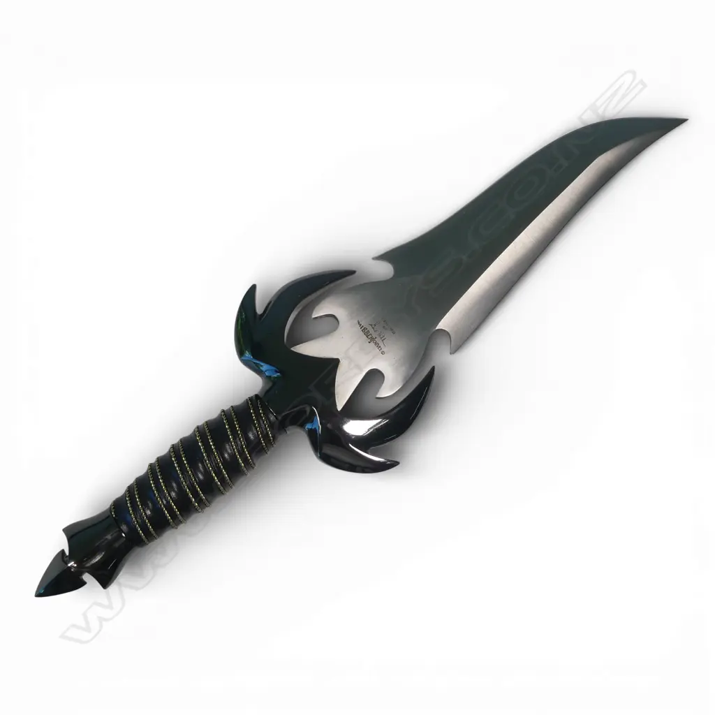 'Warbird' Bowie knife designed by Gil Hibben (Hibben Knives USA) Version UC851, with stainless blade etched signature and trademark at the ricasso' Image 1++