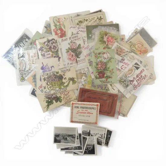 SELECTION NZ POSTCARDS 'BEST WISHES FROM.' + 'GOOD WISHES FROM...' + 'HAPP MEMORIES FROM...' ETC approx 80 + ....