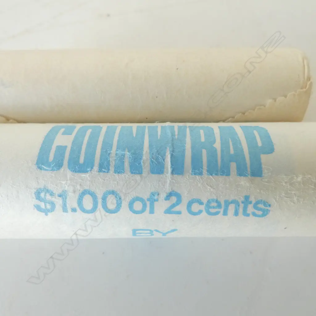 ANZ CLOTH BAG + ASST. COIN ROLLS Image 1++