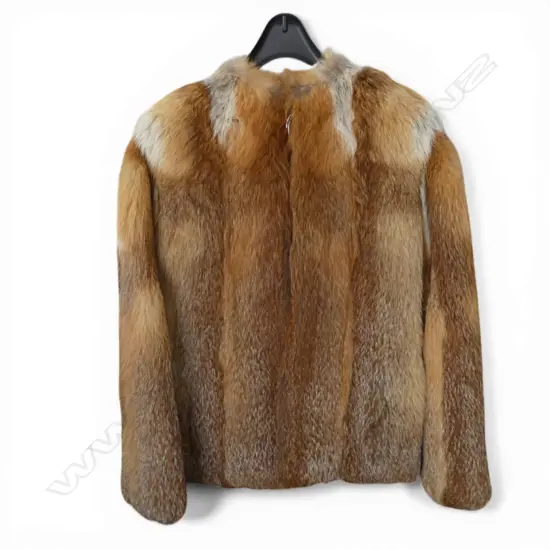 FOX FUR JACKET - S/M SIZE?