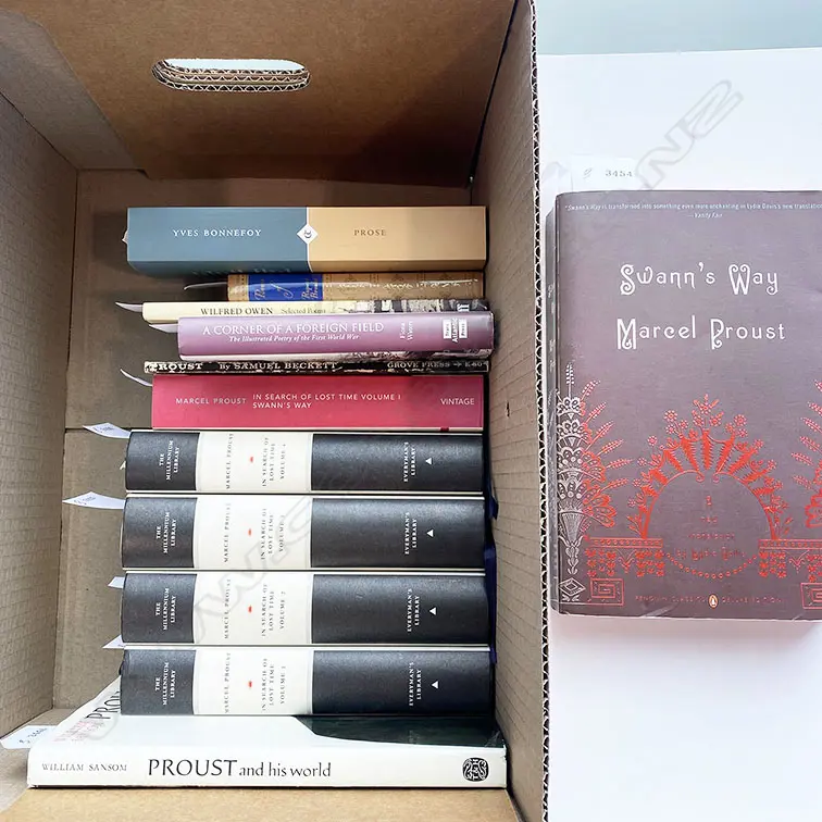 MARCEL PROUST + OTHERS, 12 VOLS... Image 1++