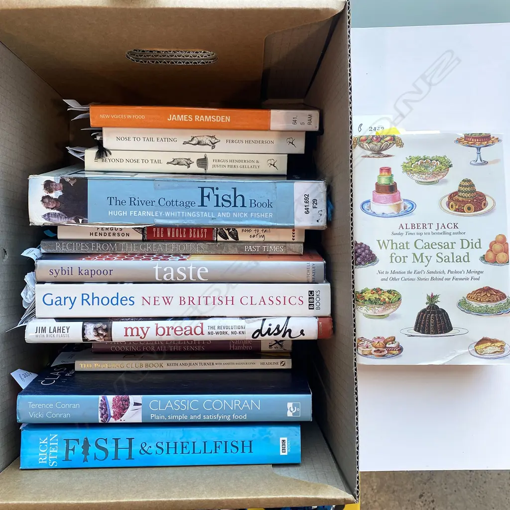 MODERN BRITISH COOKERY, 16 VOLS, INCLUDING FERGUS HENDERSON, RICK STEIN, ETC Image 1++