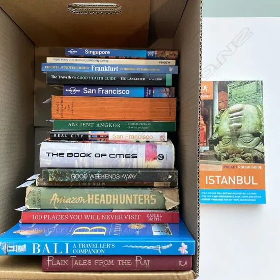 VARIOUS TRAVEL BOOKS - DIFFERENT CITIES