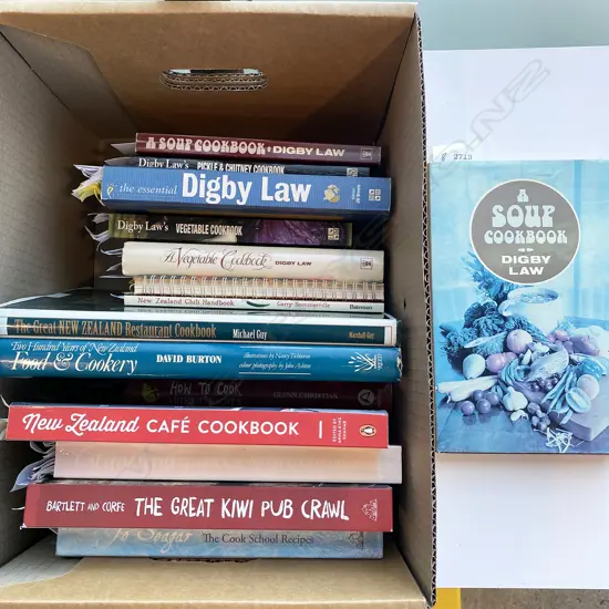 CLASSIC NEW ZEALAND COOKERY, 16VOLS, INCLUDING DIGBY LAW, AUNT DAISY