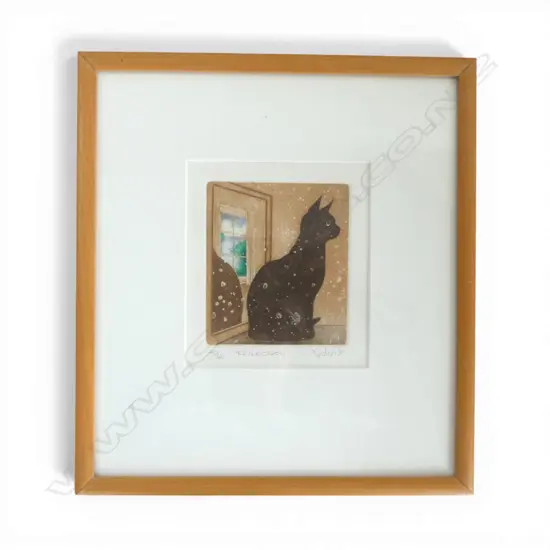 GARY TRICKER, REFLECTION, ETCHING Ed. 40/60, 140x120mm