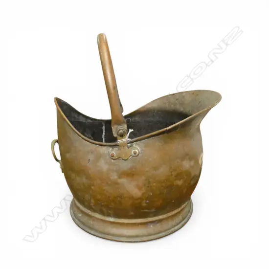 COPPER COAL SCUTTLE H.260mm