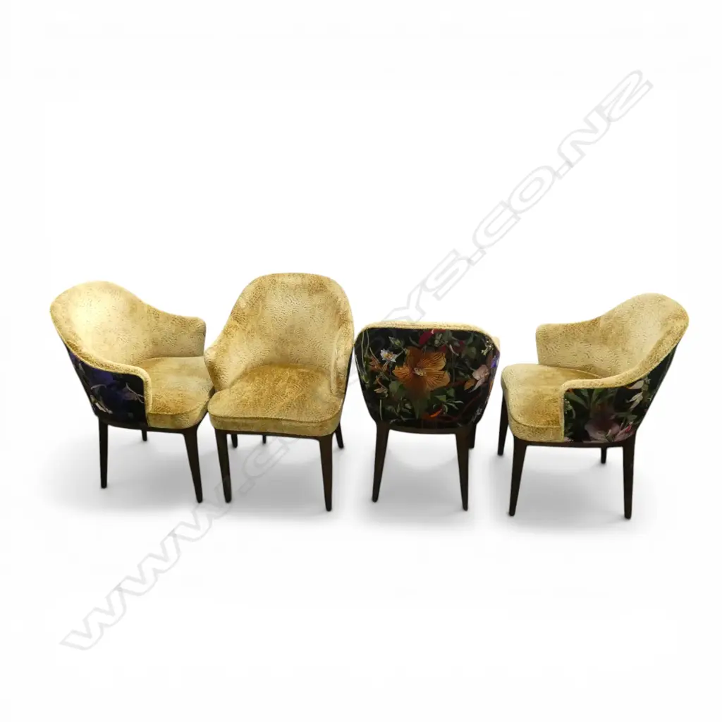 4 TOSCONOVA DESIGNER CHAIRS  Image 1++