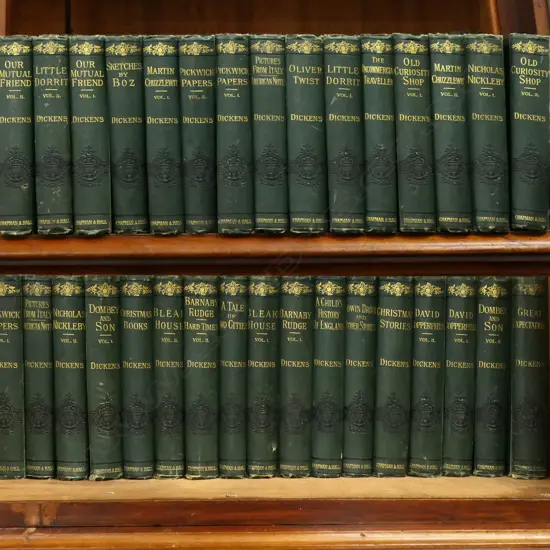 LARGE COLLECTION OF DICKENS WORKS 