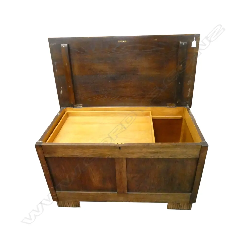 OAK BLANKET CHEST 950x485x610mm Image 1++