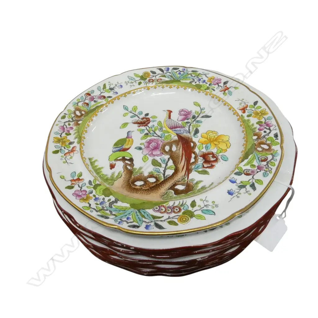 ASST. SPODE WARING & GILLOW PHEASANT PLATES etc Image 1++