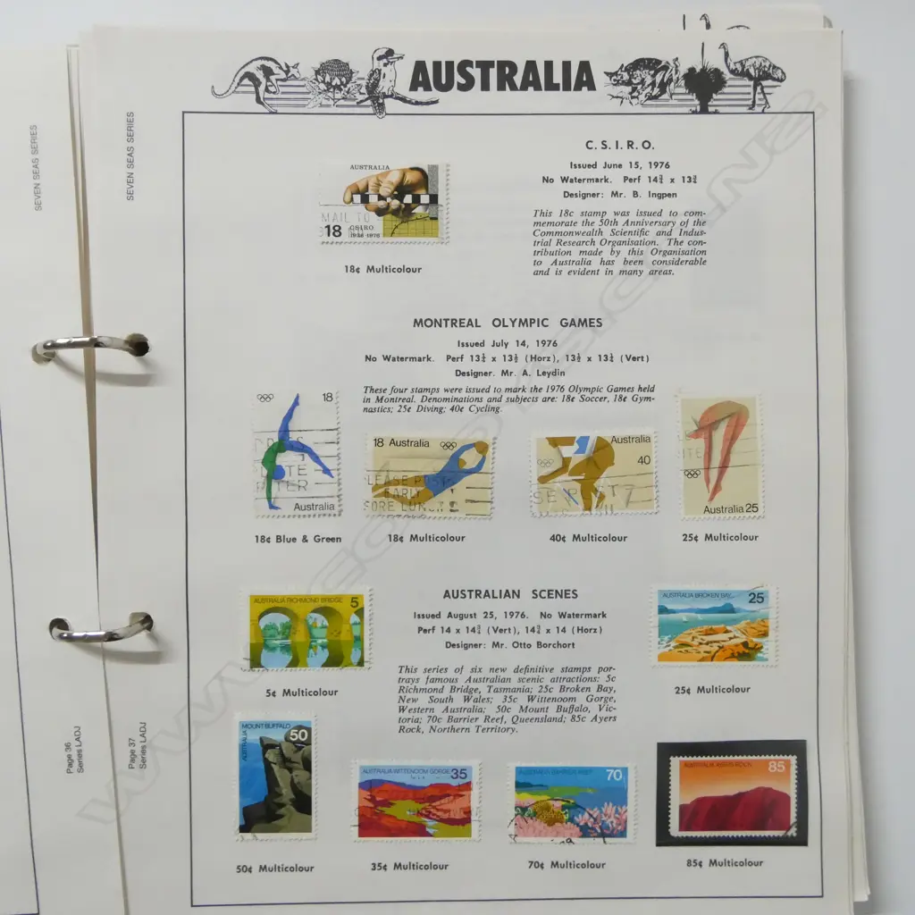 ASST. AUS. STAMPS Image 1++