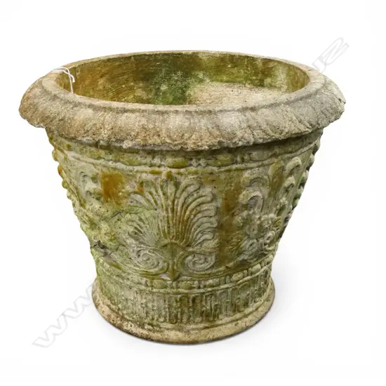 LG ORNATE CONCRETE POT H.390mm