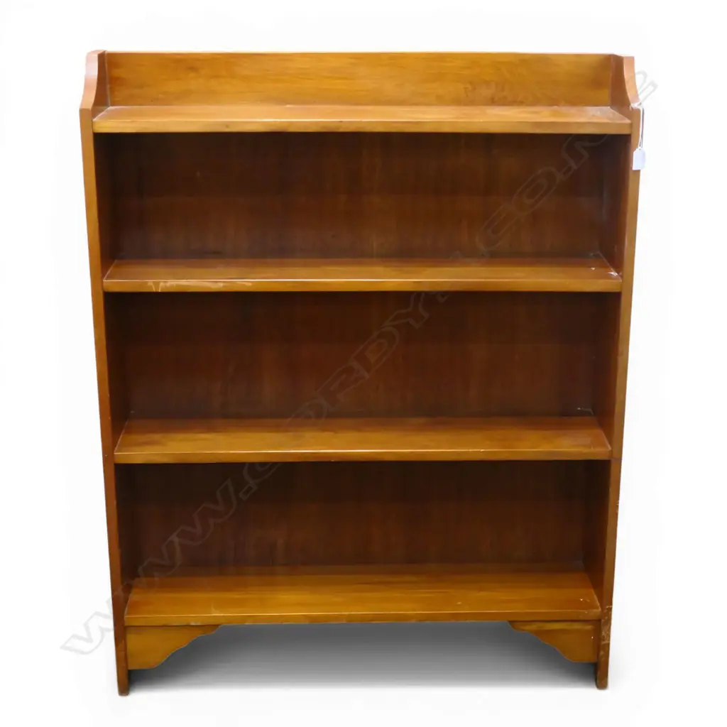 N.Z. NATIVE TIMBER BOOKSHELF 910x210x1150mm Image 1++