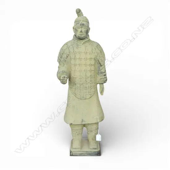 LARGE TERRACOTTA WARRIOR H.710mm (HAIR BUN GLUED ON)