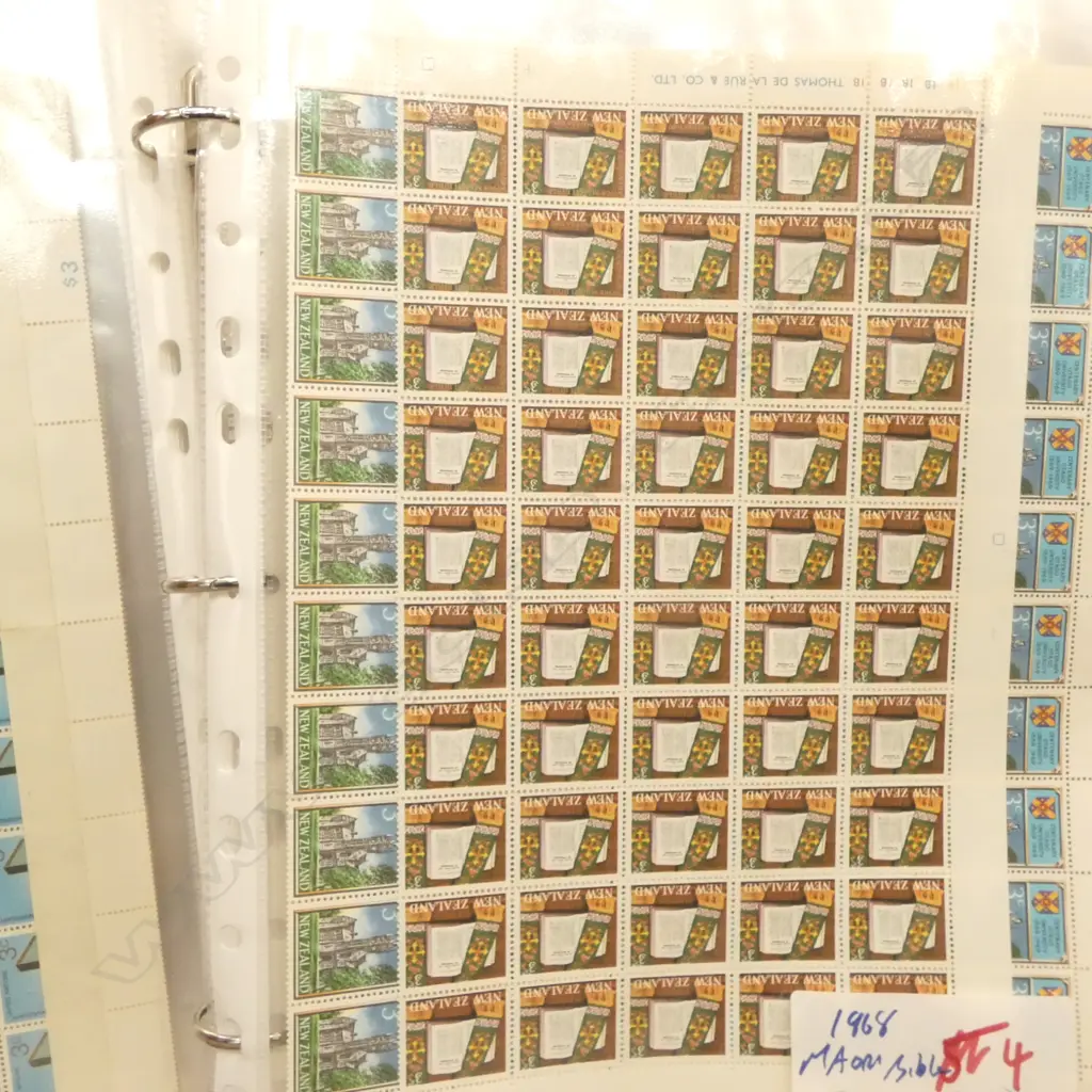 ALBUM OF ASST. STAMP SHEETS Image 1++