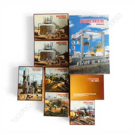 8 BOXED VOLLMER HO MODEL KITS ...