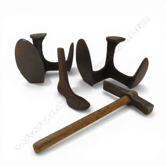 ASST. VINTAGE COBLER/SHOEMAKER TOOLS