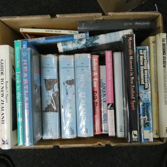 ASST. BOOKS, NZ INTEREST