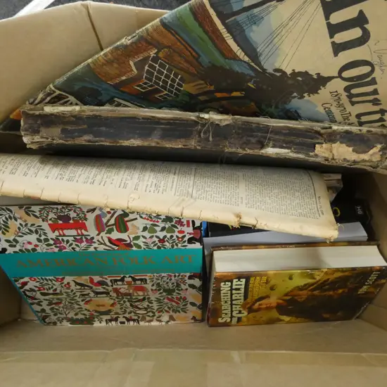 ASST. BOOKS, ILLUSTRATED LONDON NEWS ETC