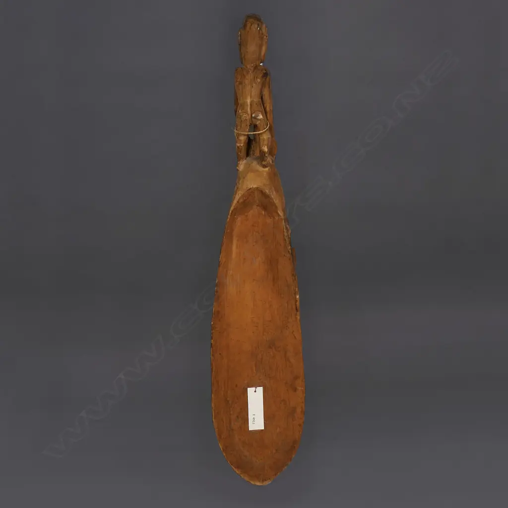PNG large wooden scoop, anthropomorphic handle, L.900mm Image 1++