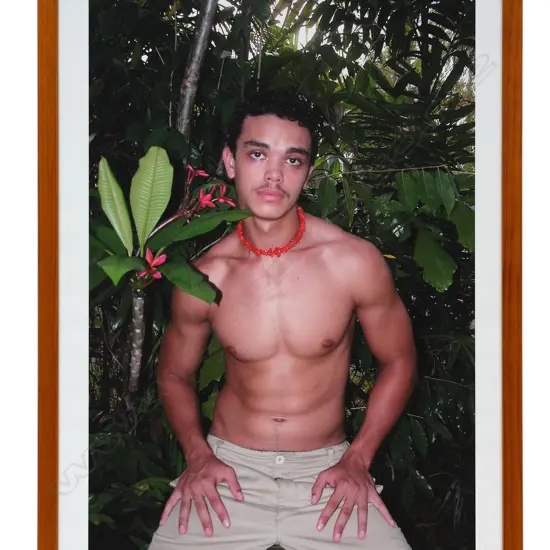 Gary Lee (1952-) 'Shannon as Billiamook', Aus 2004, colour digital photographic print, framed, 900 x 612mm