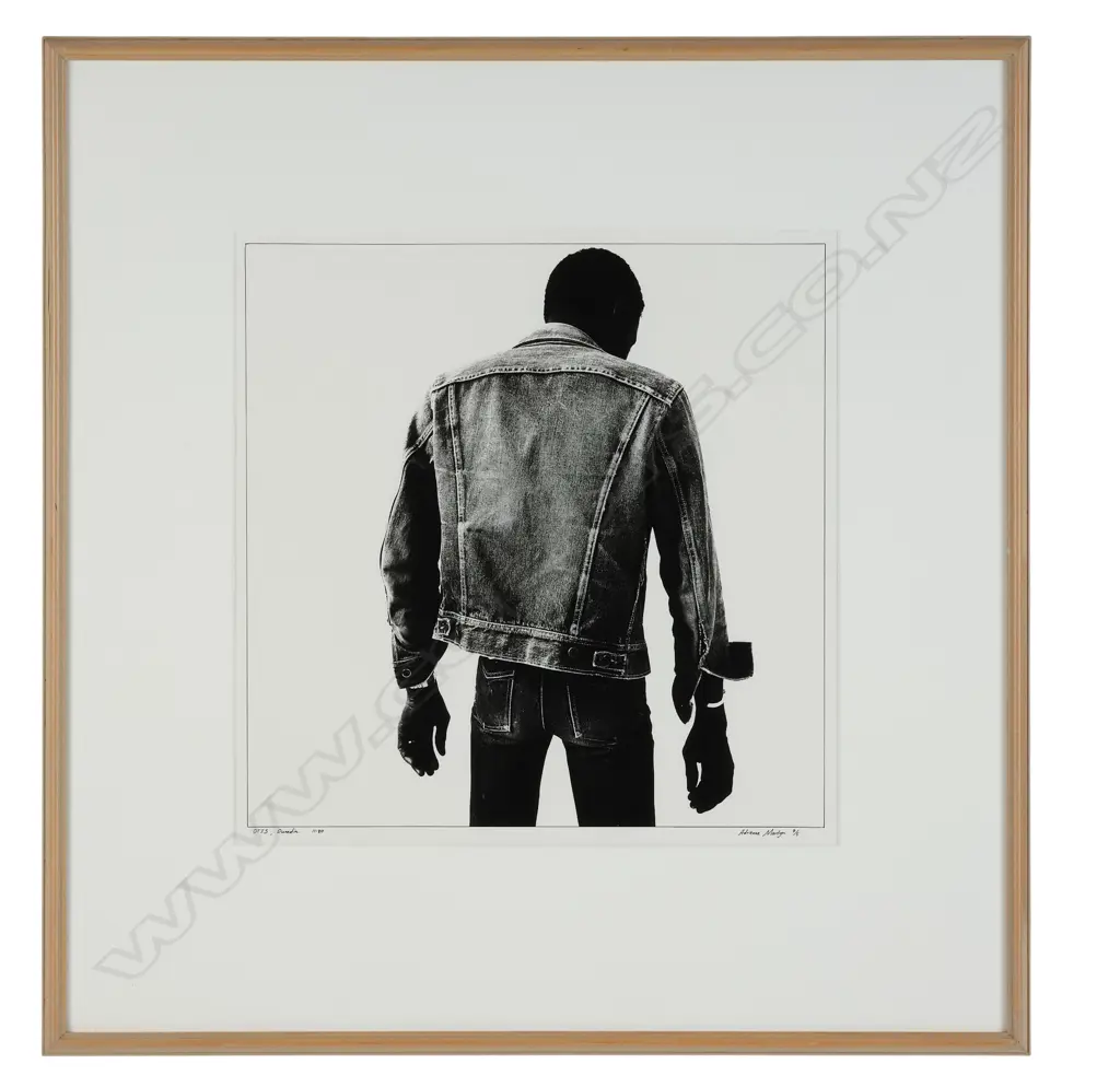 Adrienne Martyn (1950-) ‘Otis, Dunedin’ 11/80, NZ c.1980, gelatin silver photographic print, framed, 310 x 306mm Image 1++