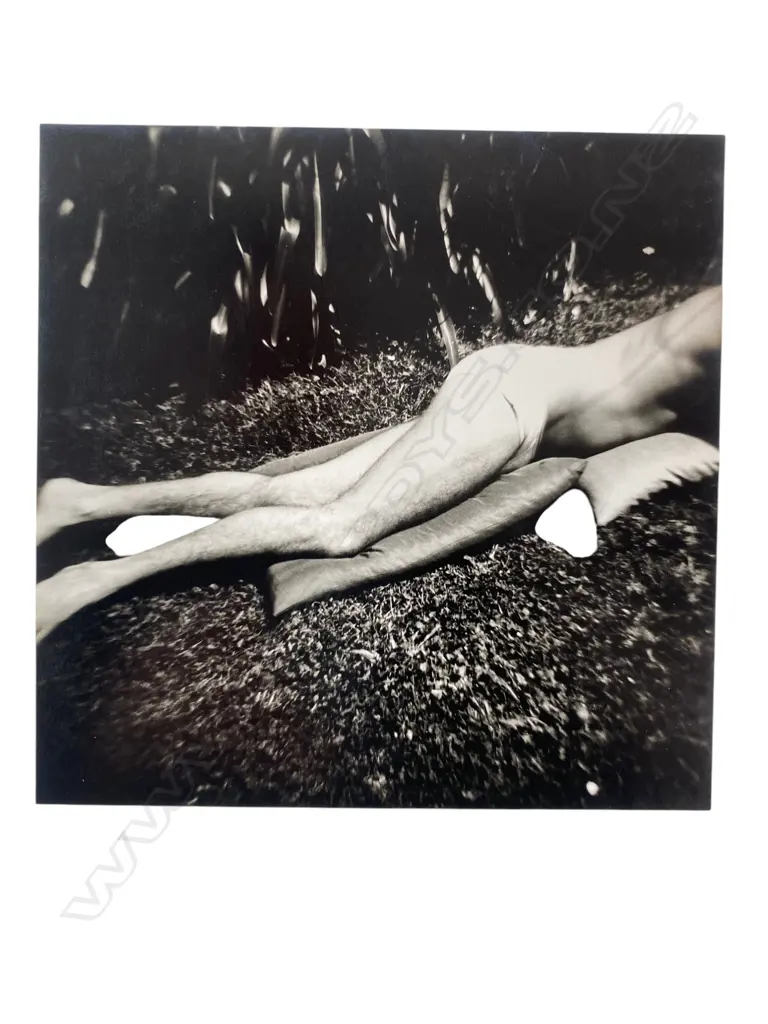 Peter Peryer ‘John Brighton 1976’ , silver gelatin print, 75 x 75mm Image 1++