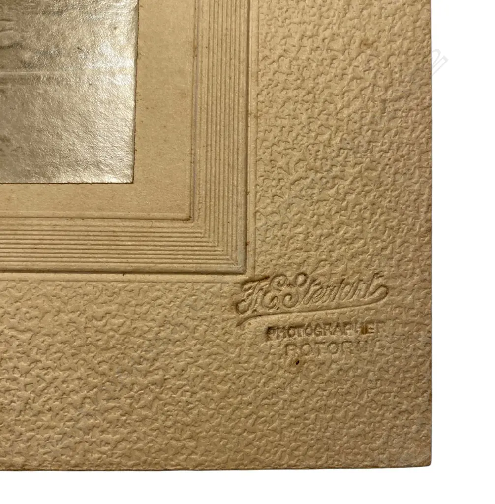 Francis Stewart (1865-1953) ‘Eileen Strew at Nuku Te Apiapi’, NZ, c.1915, silver gelatin print, 110 x 145mm Image 1++