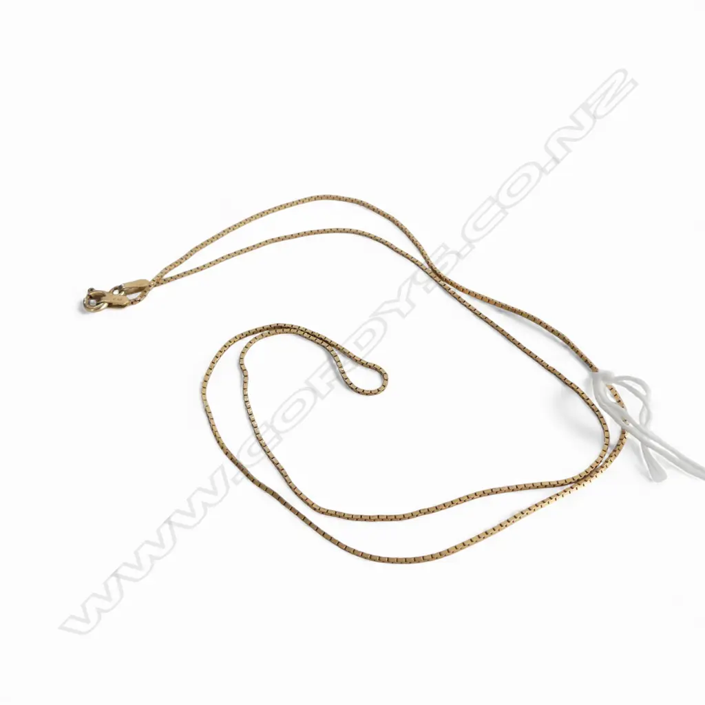 14CT GOLD CHAIN L.515mm, 3.0gms Image 1++