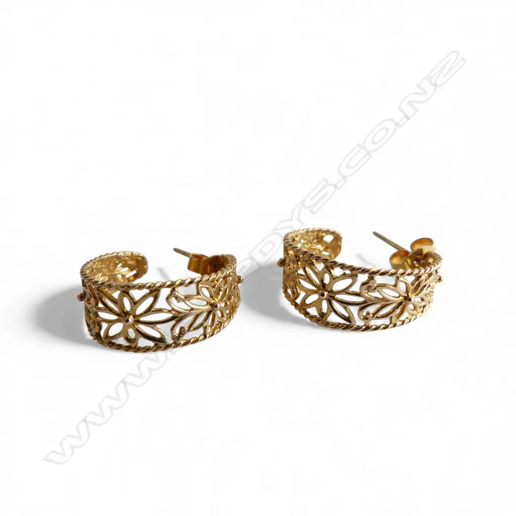 PR 9CT EARRINGS 3gms Image 1++