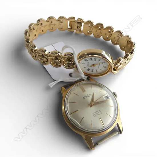 LADIES GP ASTINA WRIST WATCH + MILEX AUTOMATIC