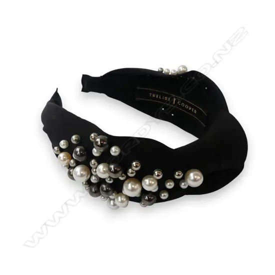 TRELISE COOPER FAUX PEARL HEADBAND 