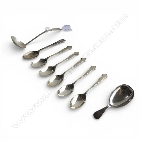 8 PCES STG SILVER CUTLERY (5+3) 114gms