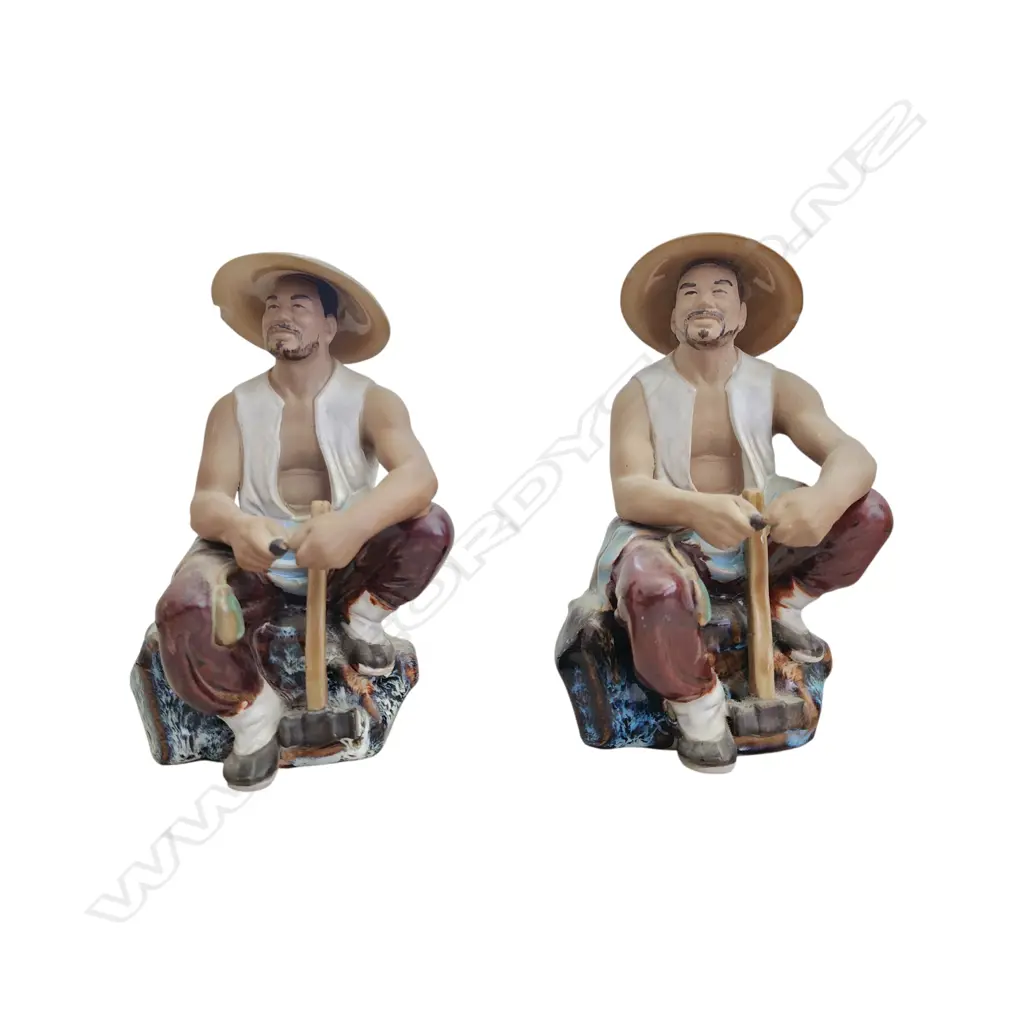 CHINESE WANJIANG MUDMEN FISHERMEN FAULTS Image 1++