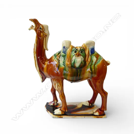 MODERN TANG STYLE CAMEL sancai glaze H.430mm