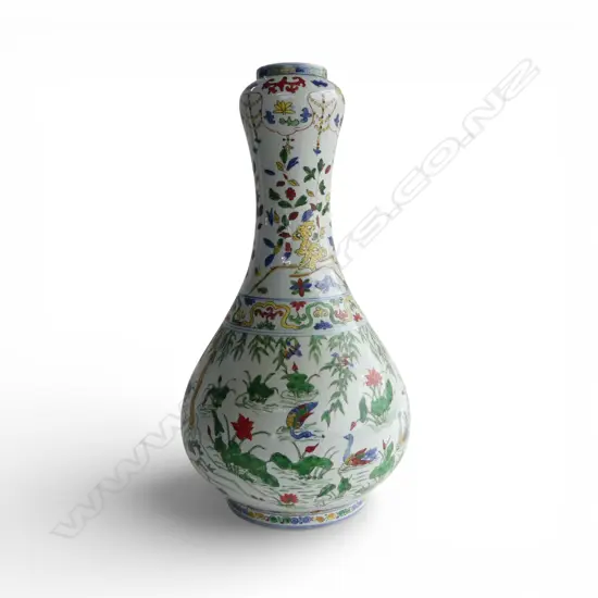CHINESE DOUCAI VASE H.500mm