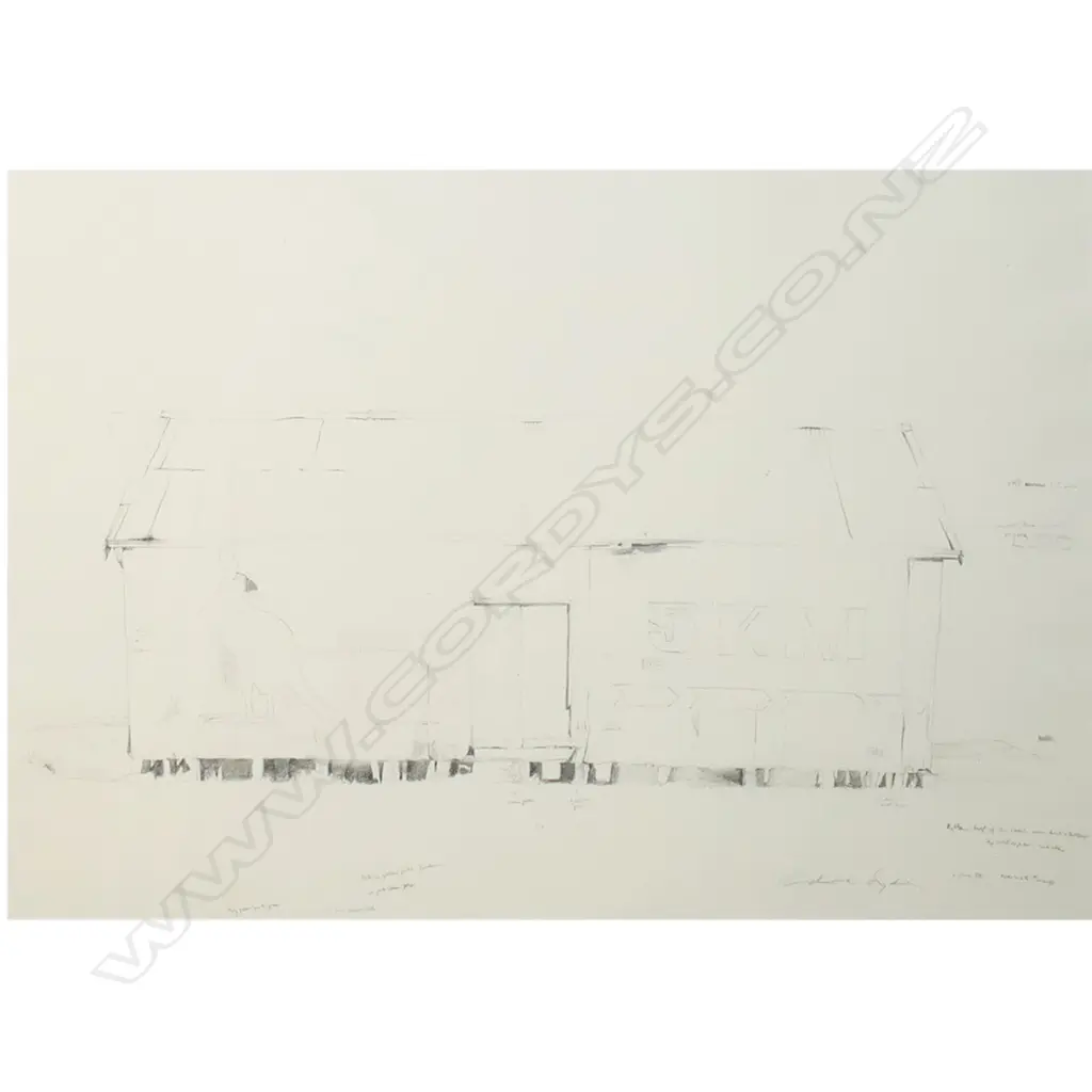 Sir Grahame Sydney (b.1948) 'Waimate Turnoff', Image 1++