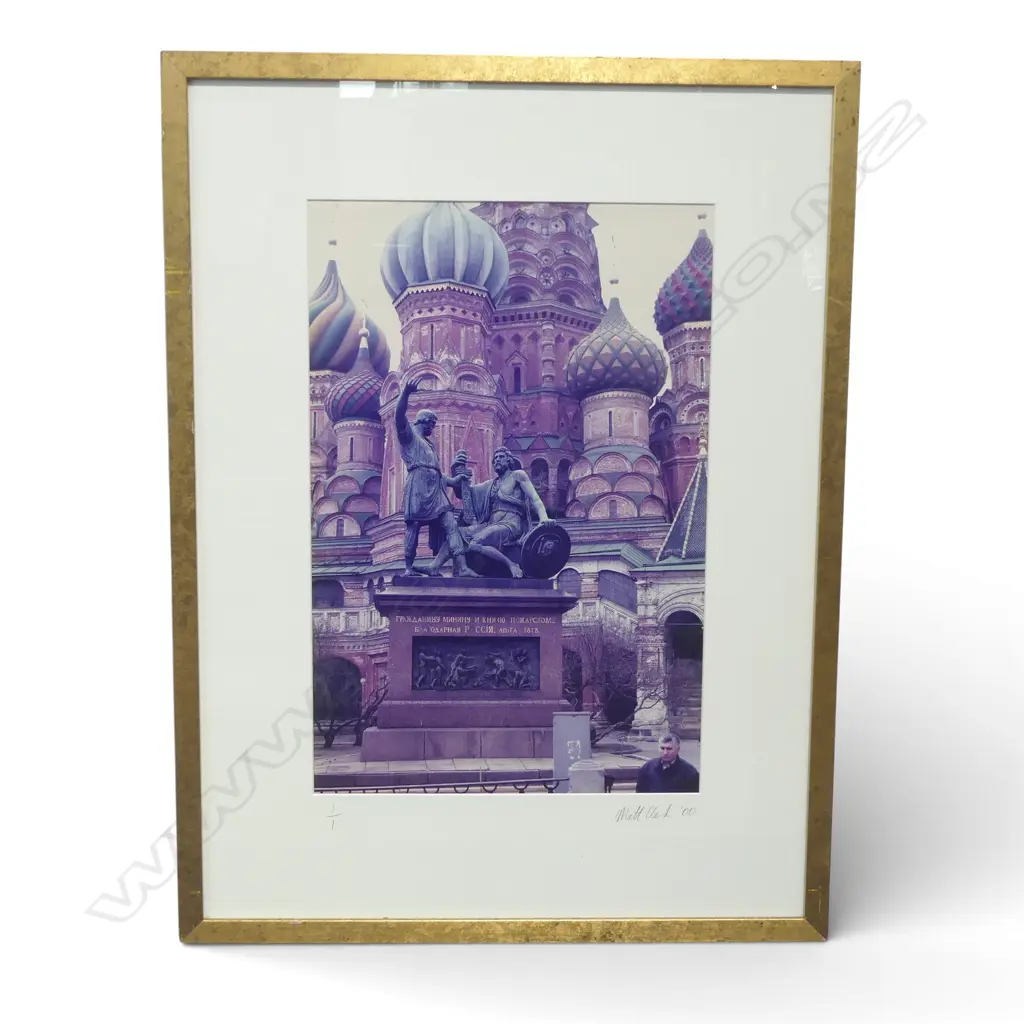 MATT CLARK, PHOTOGRAPH OF ST BASILS CATHEDRAL, 450 X 300MM Image 1++