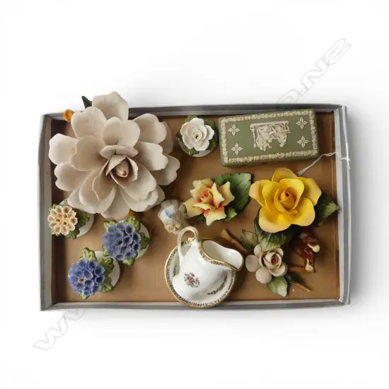 TRAY ITALIAN CAPODIMONTE, AYNSLEY & WEDGWOOD